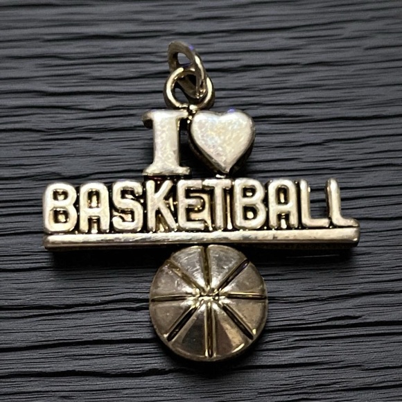 Other - Silver Basketball Pendant Signed “Best”